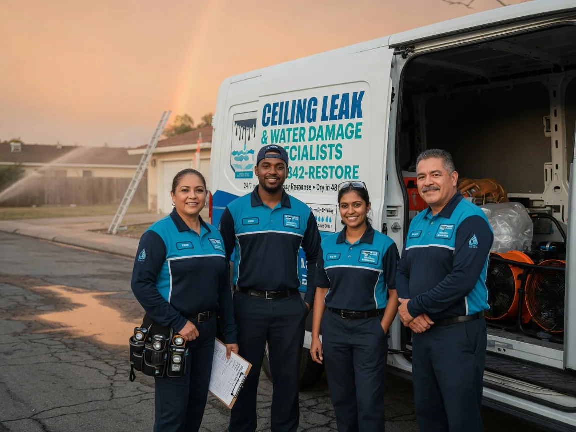 Ceiling Leak Cleanup company in Beyer, PA