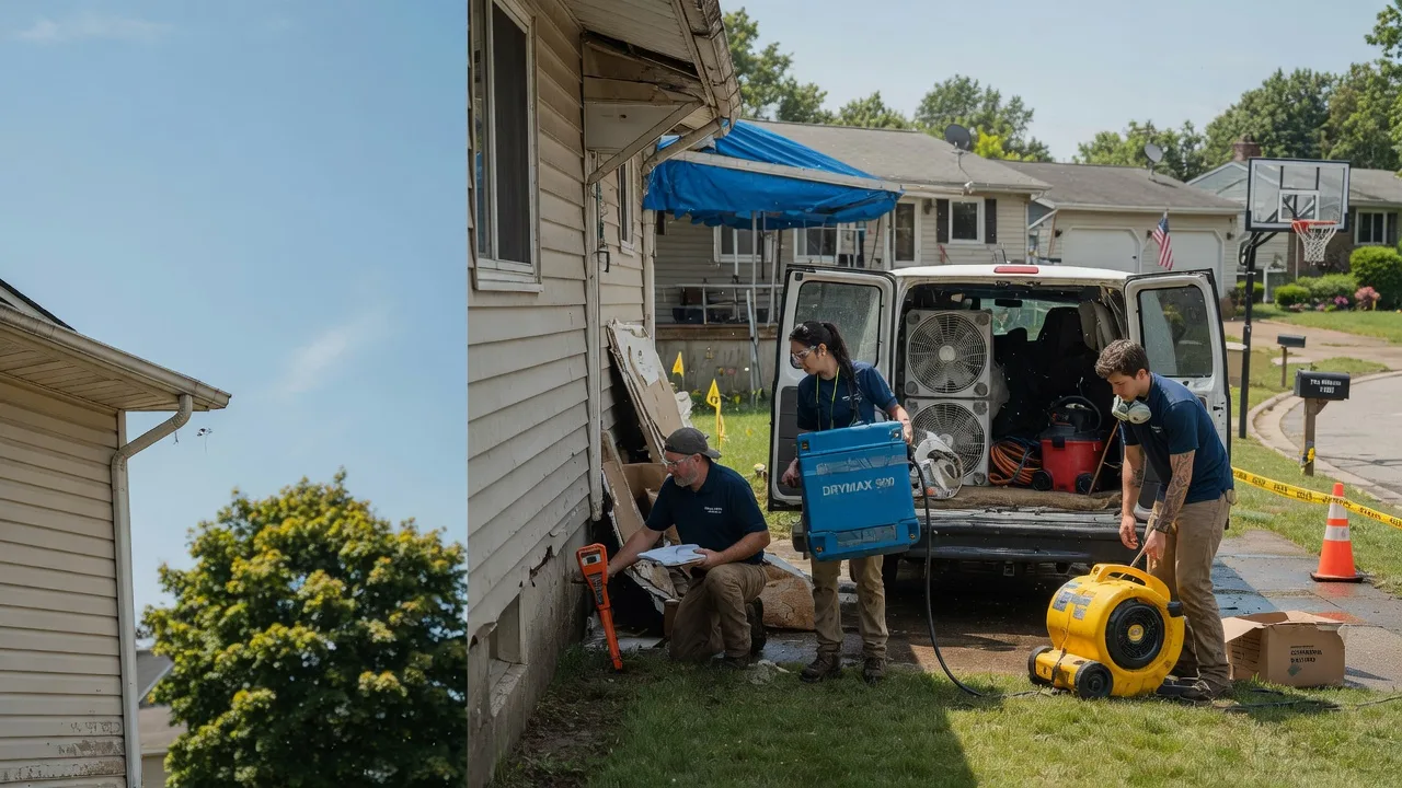 Ceiling Leak Cleanup in Beyer, PA near me